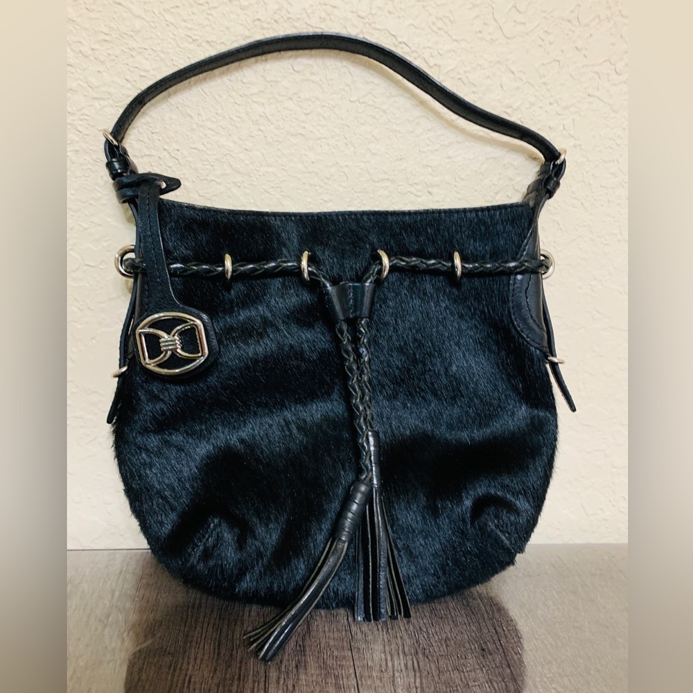 DKNY Black Hair Calf Purse!
